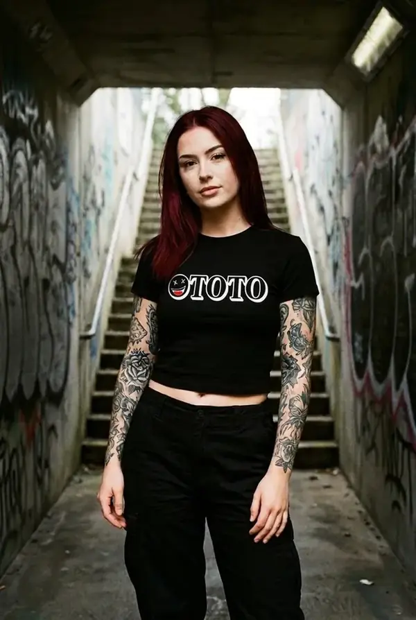 OG Crop — Black