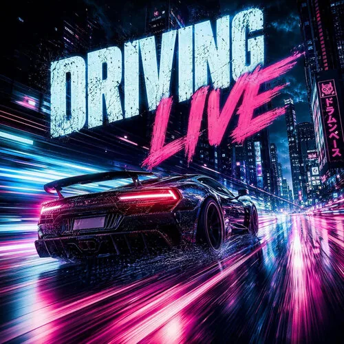 Driving Live cover art